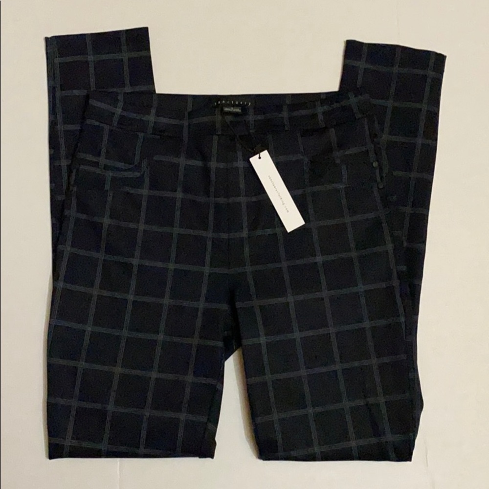 Sanctuary Grease Legging in Window Pane Plaid